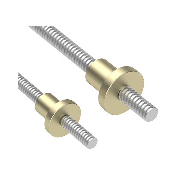 TRAPEZ VİDALI MİL Ø25-05 BOYU 1000 MM