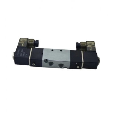 Elektrik kontrollü Pnömatik Valf 1/4 3-2 ÇİFT Bobin