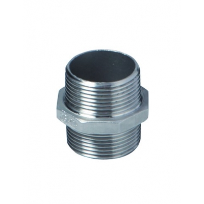 Paslanmaz Çelik Hex Nipel 